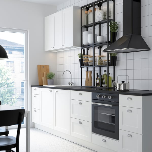 ENHET Küche - anthrazit/weiß Rahmen - IKEA Deutschland