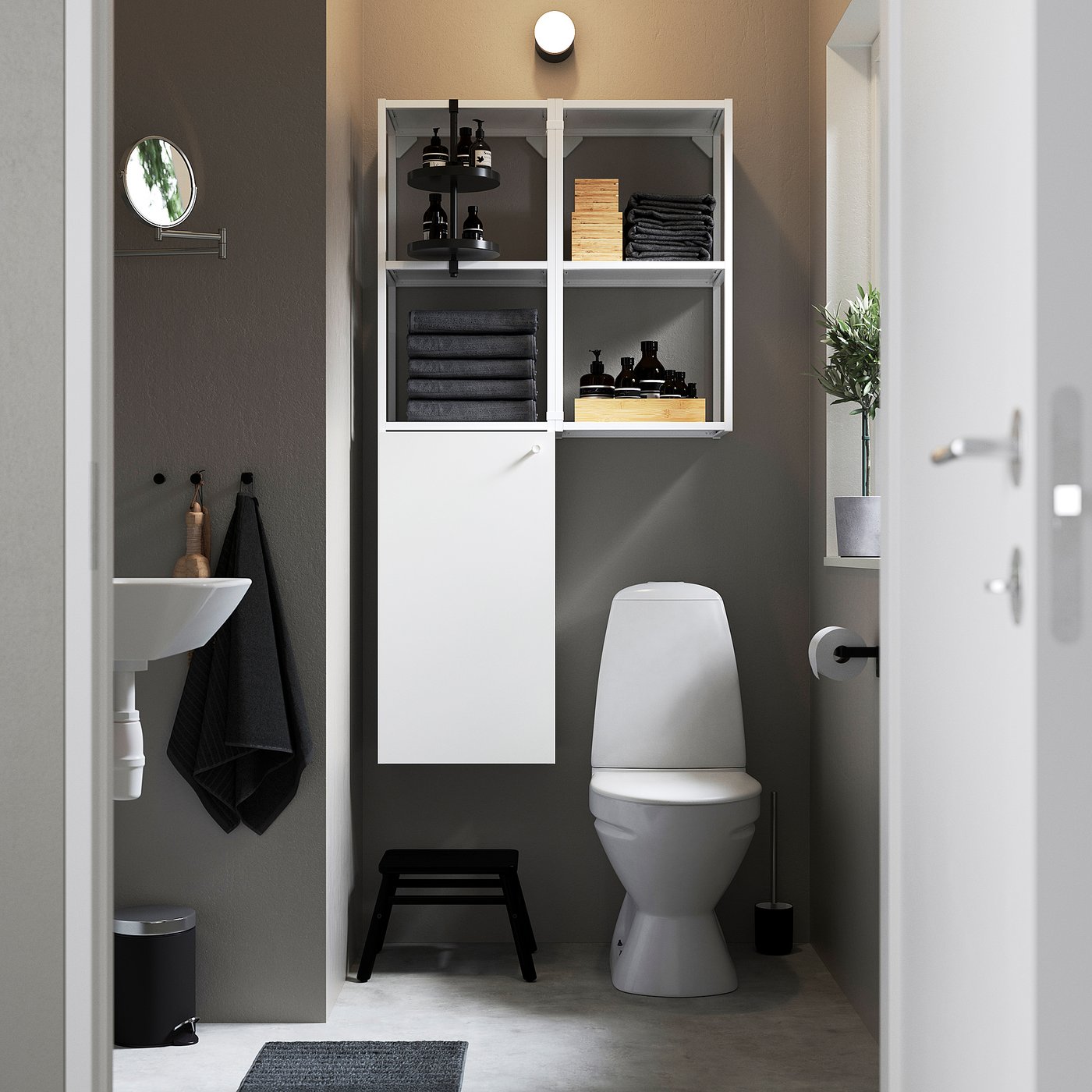 ENHET Aufbewkombi für Wand - weiß - IKEA Deutschland
