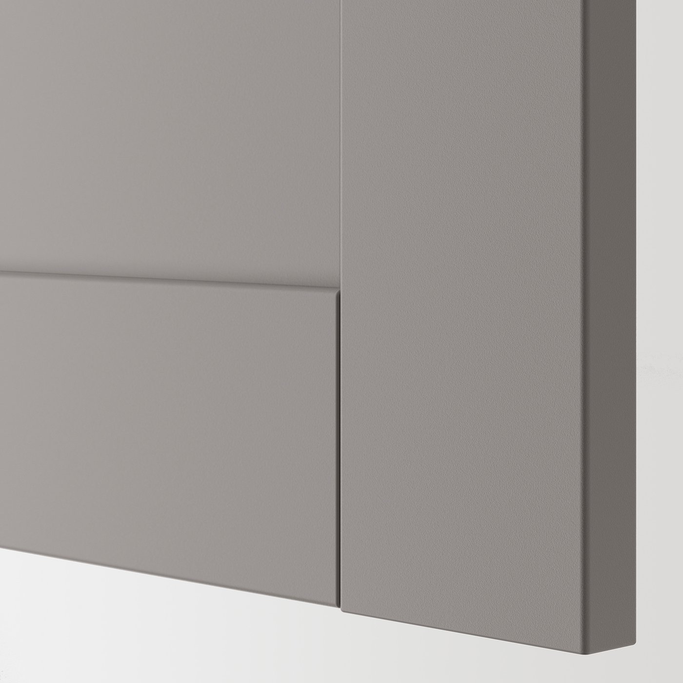 Thumbnail - IKEA ENHET Wandschrank mit 2 Böden/Tür grau/grau Rahmen 60x17x75 cm