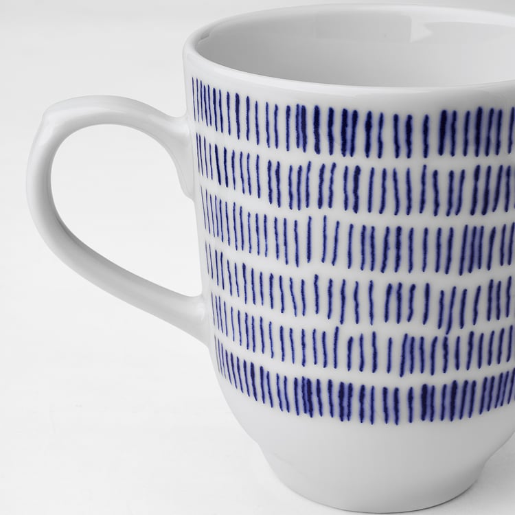 ENTUSIASM Becher, gemustert/blau, 32 cl IKEA Deutschland