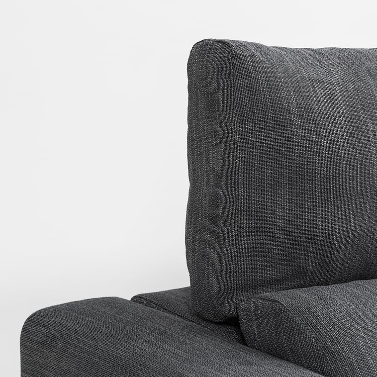 ESKILSTUNA 3er-Sofa, Mit récamiere/hillared anthrazit ...