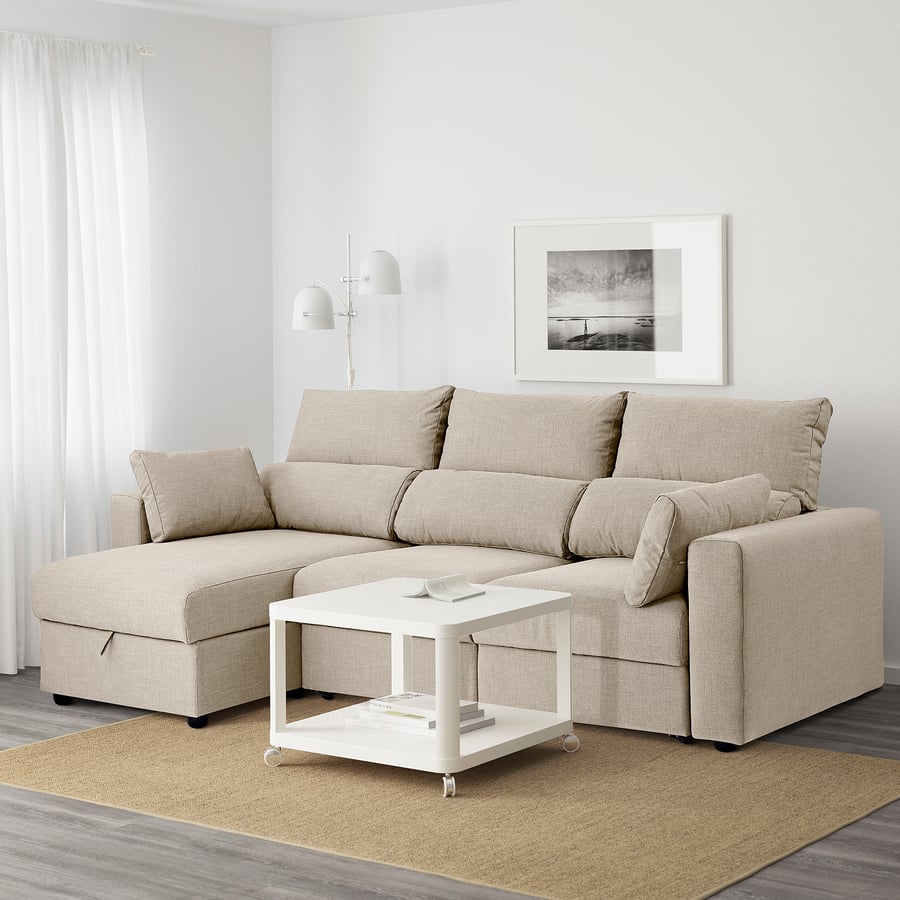 ESKILSTUNA 3erSofa, mit Récamiere/Hillared beige IKEA Deutschland