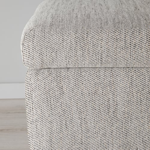 FAMMARP Hocker mit Aufbewahrung - Metall/Viarp beige/braun - IKEA