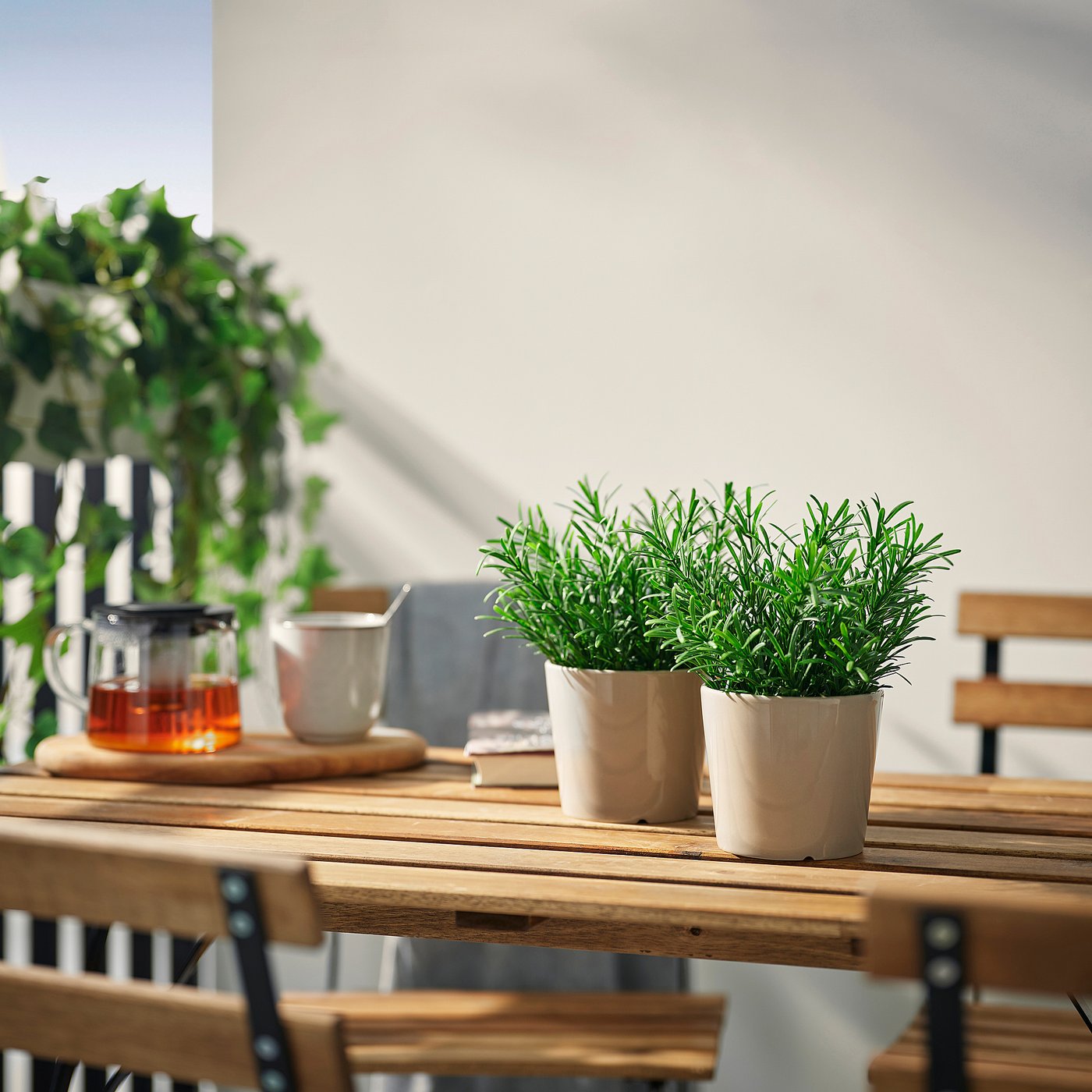 Thumbnail - IKEA FEJKA Topfpflanze, künstlich drinnen/draußen/Rosmarin