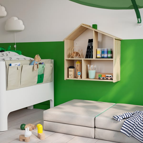 FLISAT Puppenhaus/Wandregal