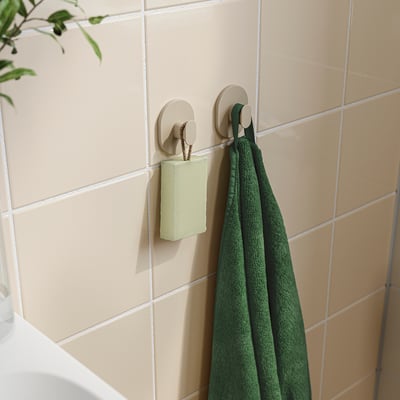FLORSJÖN Haken, beige