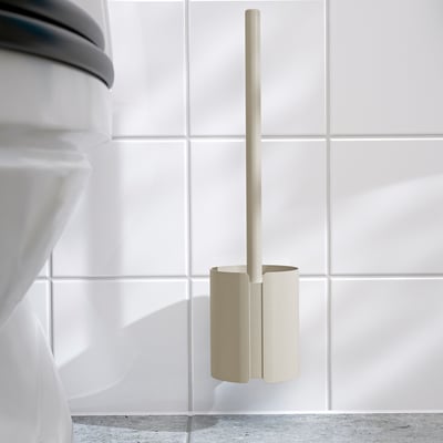 FLORSJÖN WC-Bürste, beige