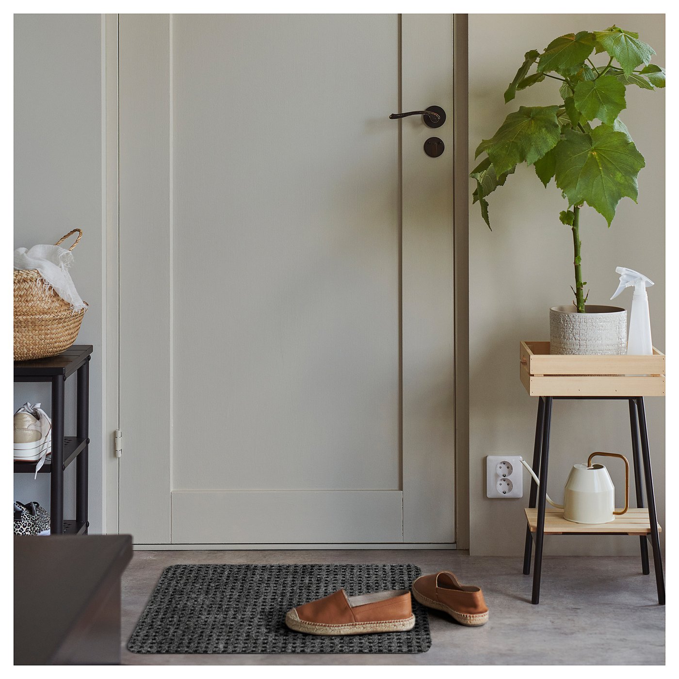 Thumbnail - IKEA FRIKTION Fußmatte grau