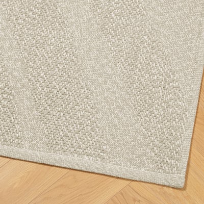Teppich Flach Gewebt Beige