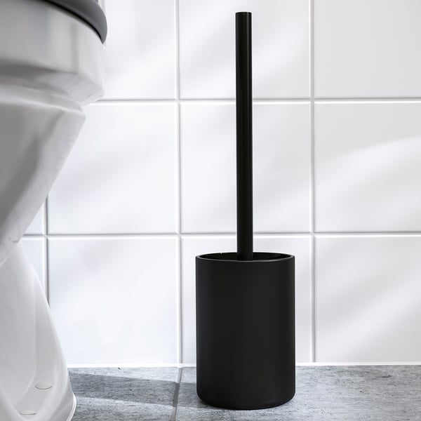GANSJÖN WC-Bürste, schwarz