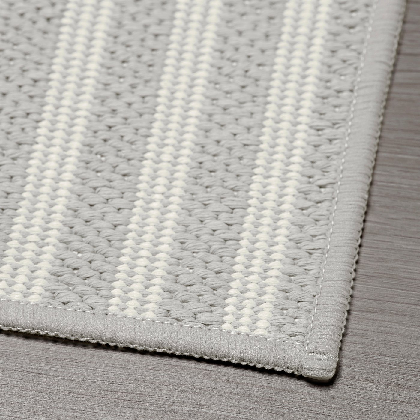 Thumbnail - IKEA GATUSEKTION Küchenteppich grau/Karo 45x120 cm