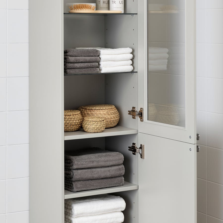 GODMORGON Hochschrank, Kasjön hellgrau, 40x32x192 cm - IKEA Deutschland
