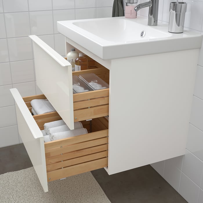 Spannende Ikea Godmorgon Mit Anderen Waschbecken Fotos