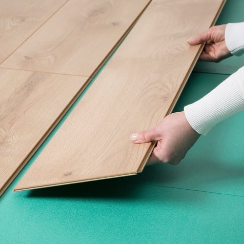 GOLV Laminatfußboden, Eichenachbildung, 2.00 m² - IKEA Deutschland