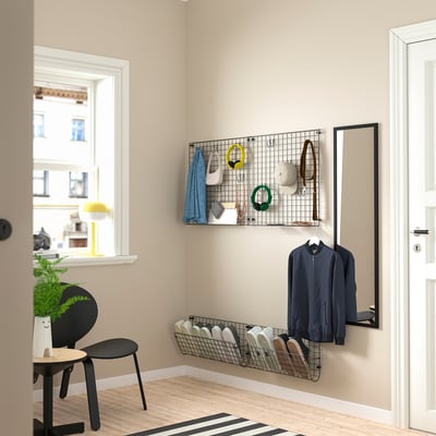 GREJIG Flur-Set, 4-tlg., grau