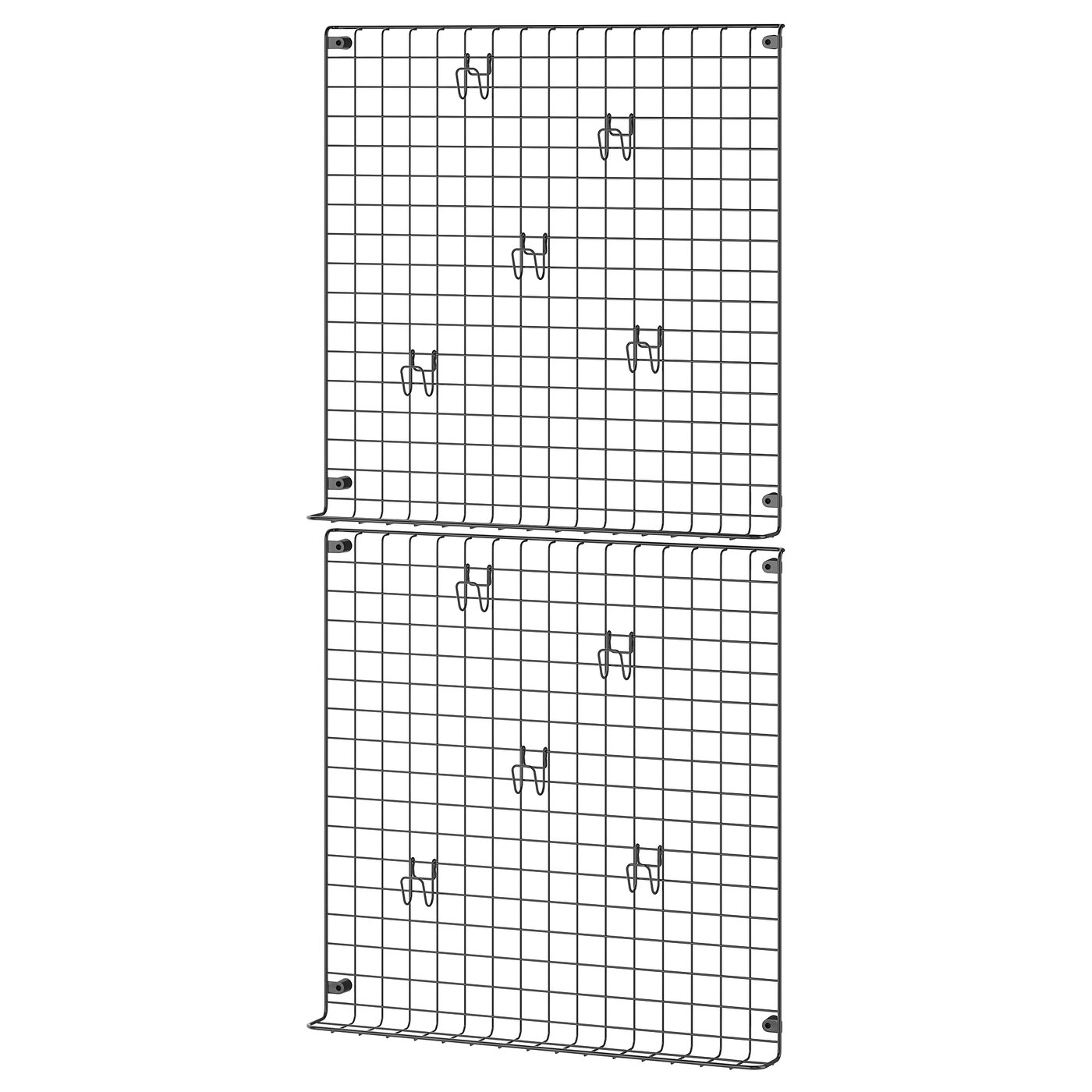 IKEA GREJIG Schlafzimmermöbel 2er-Set grau