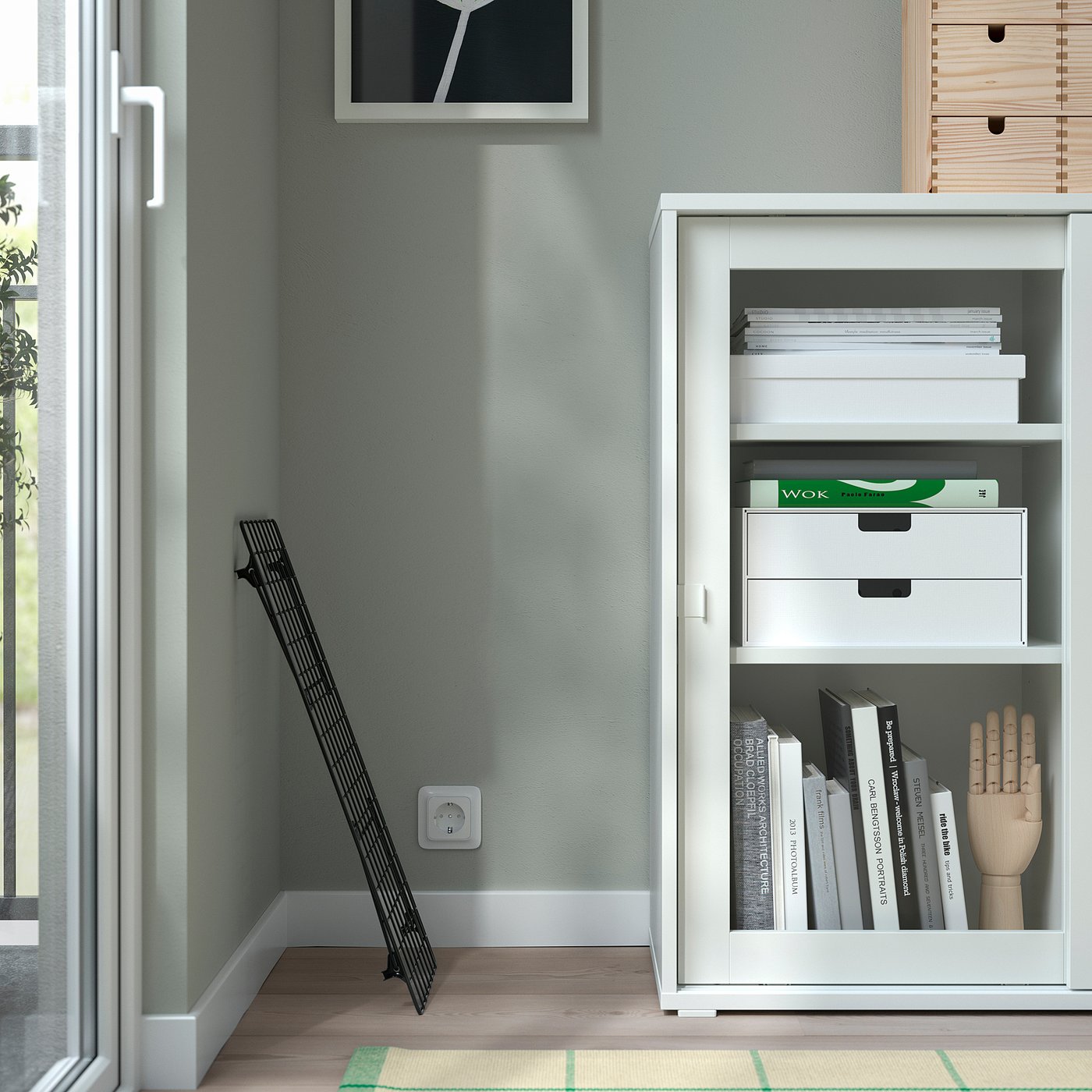 Thumbnail - IKEA GREJIG Schuhaufbewahrung grau