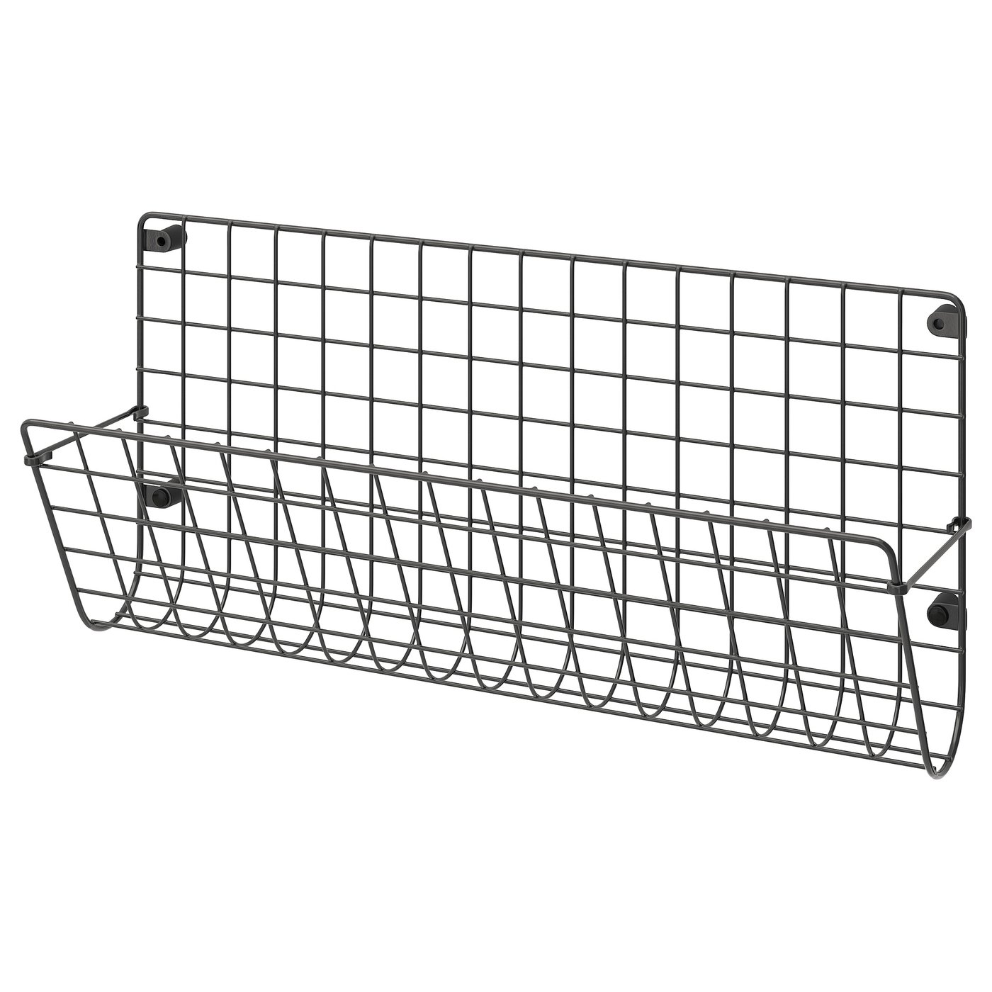 IKEA GREJIG Wandaufbewahrung grau