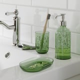 GROSSJÖN Badezimmer-Set 3-tlg., grün