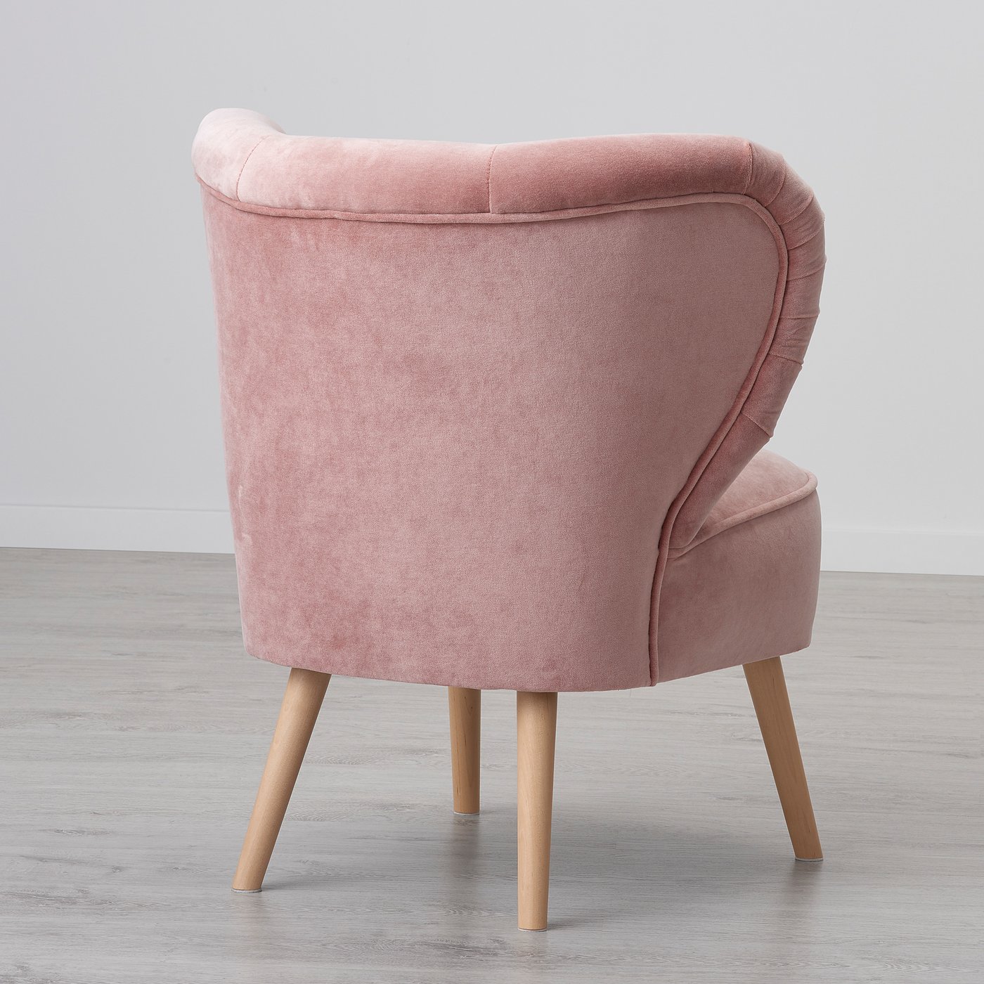 GUBBO Sessel, Samt rosa IKEA Deutschland