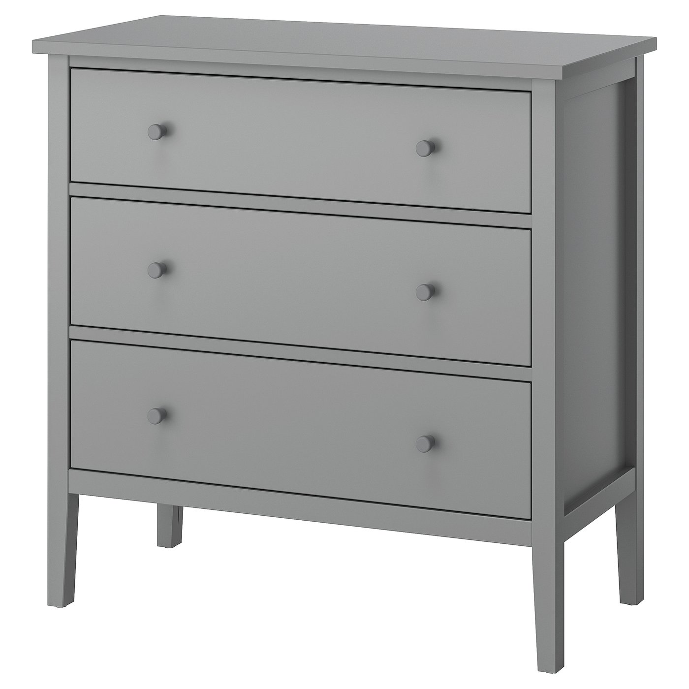 IKEA GULLABERG Kommode mit 3 Schubladen grau