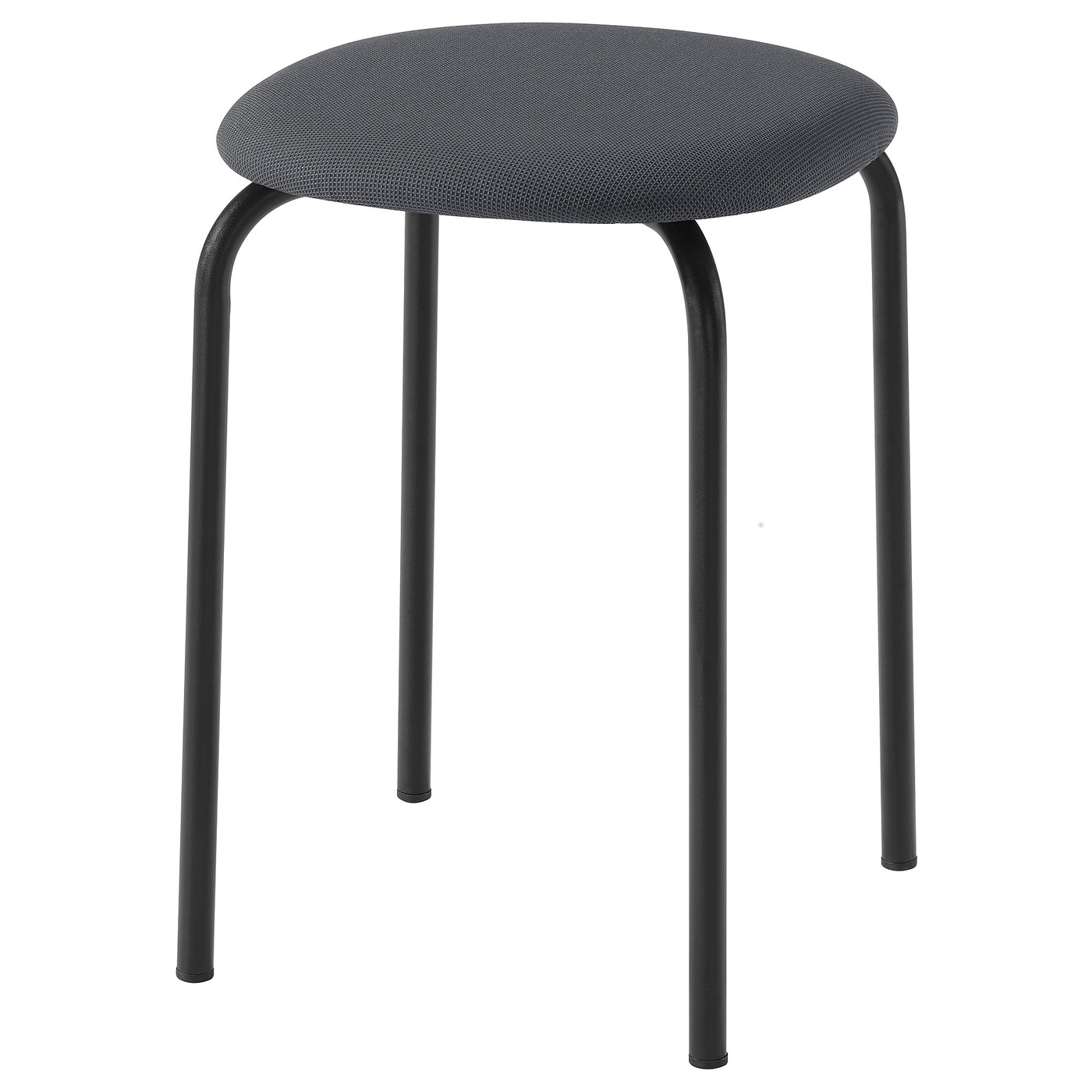IKEA GULTARP Hocker anthrazit/Remmarn anthrazit