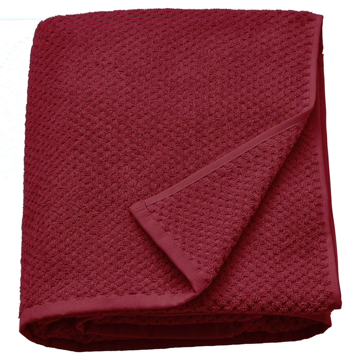 IKEA GULVIAL Badelaken tiefrot 100x150 cm