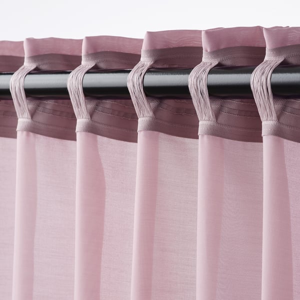 GUNRID 2 Gardinenschals (luftreinigend) - hellrosa - IKEA ...