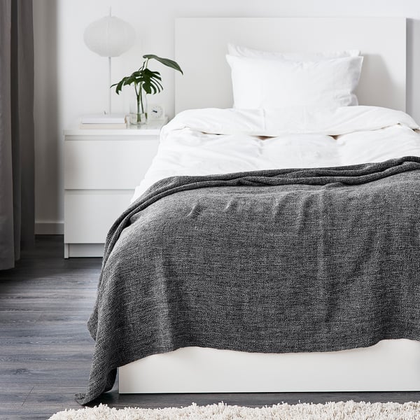 Gurli Plaid Grau Schwarz Ikea Deutschland