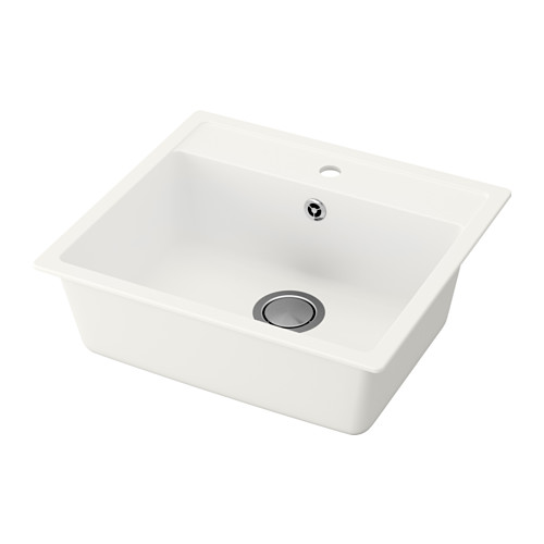 HÄLLVIKEN Einbauspüle, 1 Becken - IKEA