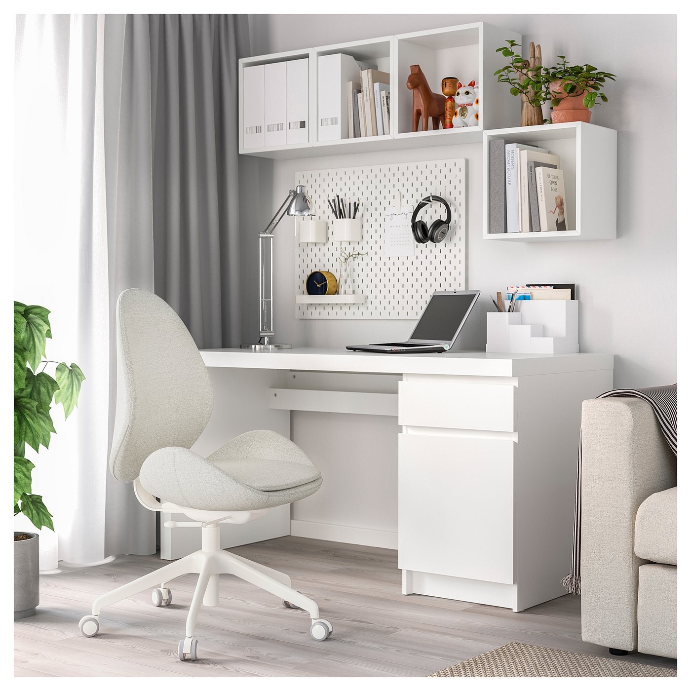 hattefjÄll drehstuhl  gunnared beige