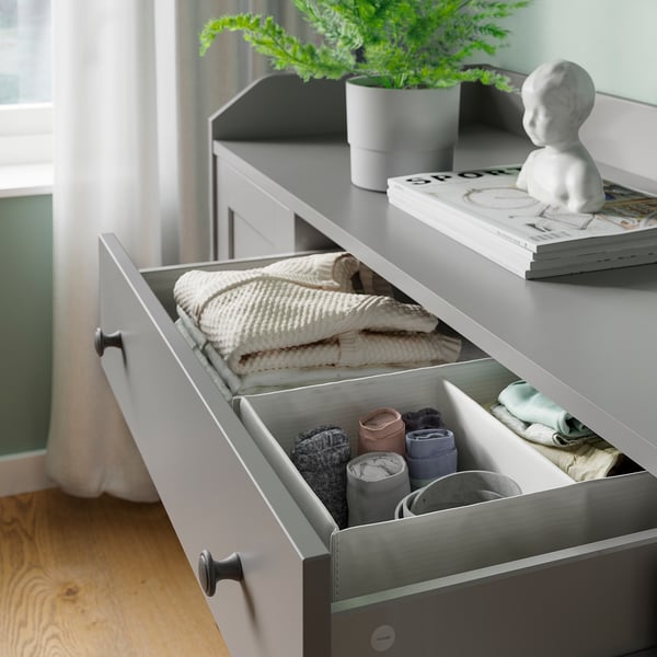 HAUGA Sideboard grau IKEA Deutschland