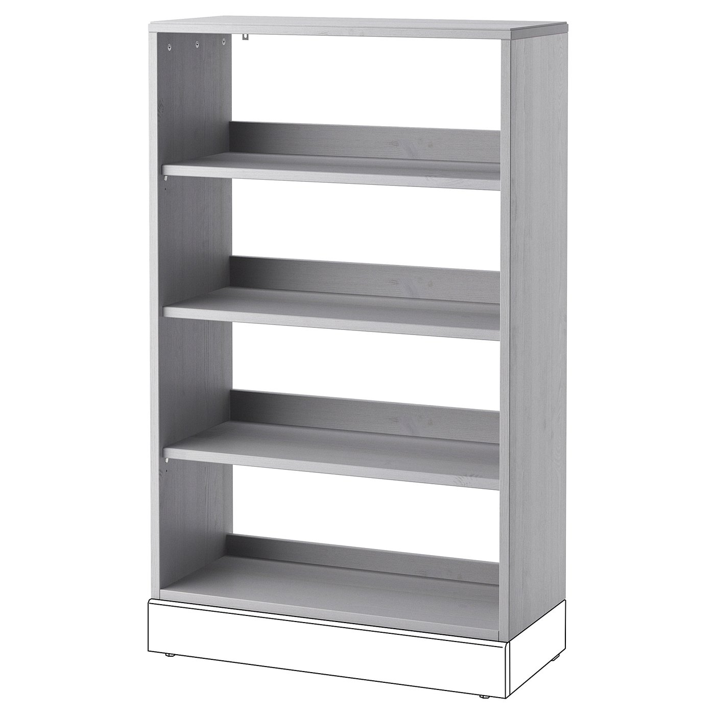 HAVSTA Regal, grau, 81x35x123 cm IKEA Deutschland