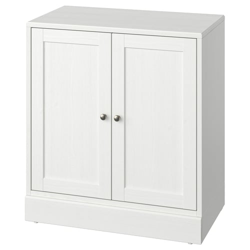 HAVSTA Schrank mit Sockel - weiß 81x47x89 cm