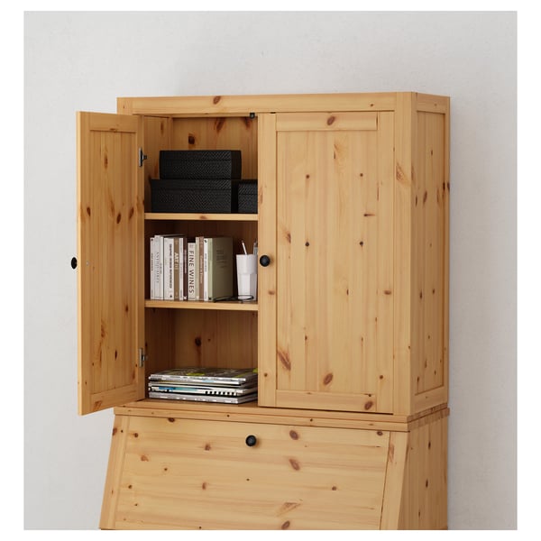 HEMNES Aufsatz für Sekretär - hellbraun - IKEA Deutschland