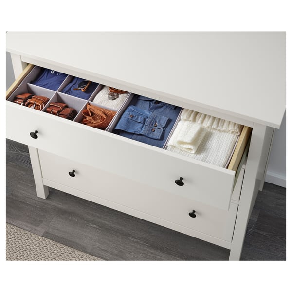 Hemnes Kommode Mit 3 Schubladen Weiss Ikea Deutschland