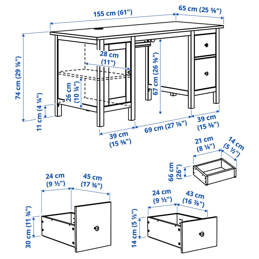 Ikea Hemnes Schreibtisch Altes Modell