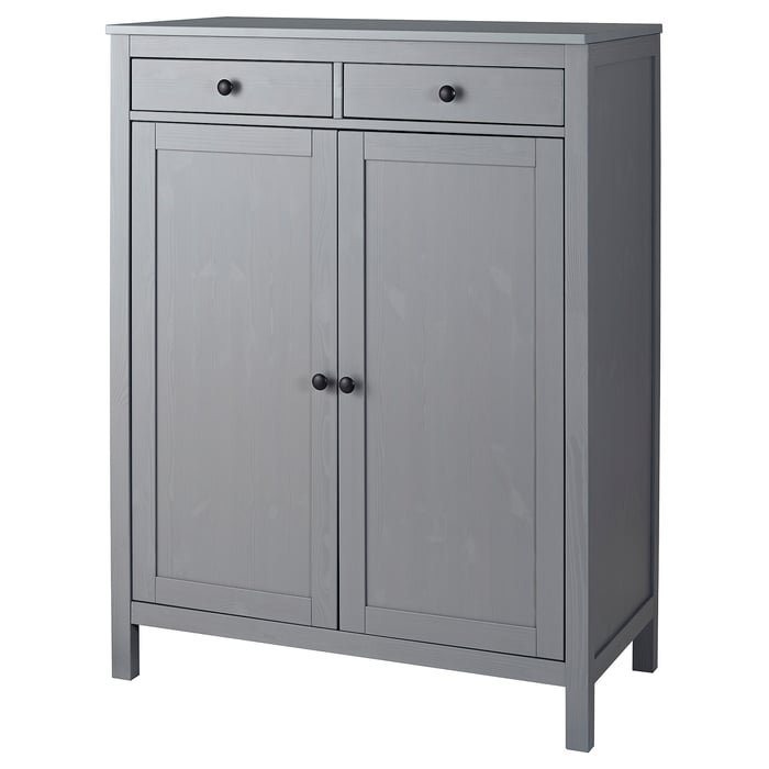 Ikea Hemnes Kommode Grau