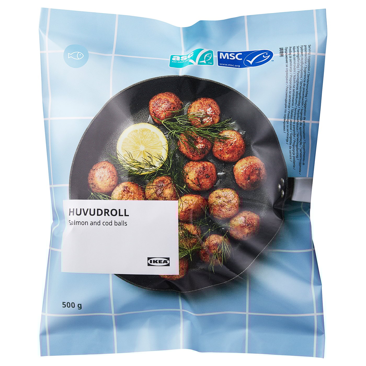 HUVUDROLL Lachs- und Kabeljaubällchen - ASC-zertifiziert ...