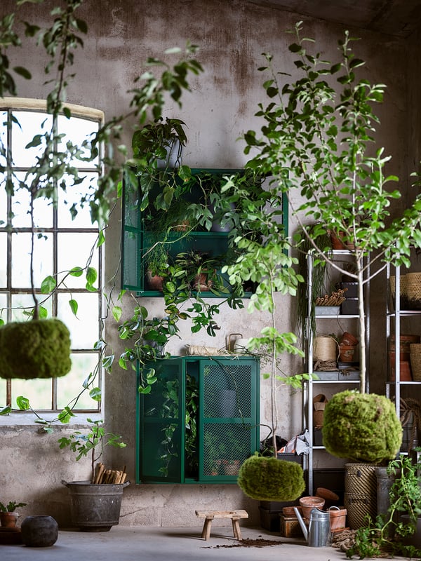 hyllis regal drinnen draussen 40x27x183 cm ikea deutschland