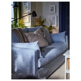 HYLTARP 2er-Sofa, Kilanda blassblau