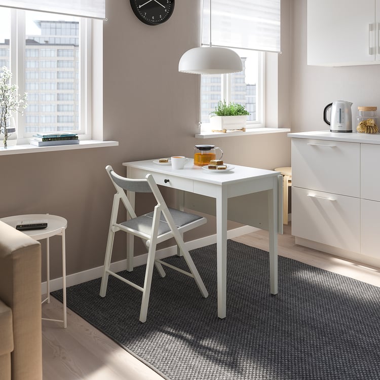 IDANÄS / TERJE Tisch und Stuhl - weiß/Knisa hellgrau - IKEA Deutschland