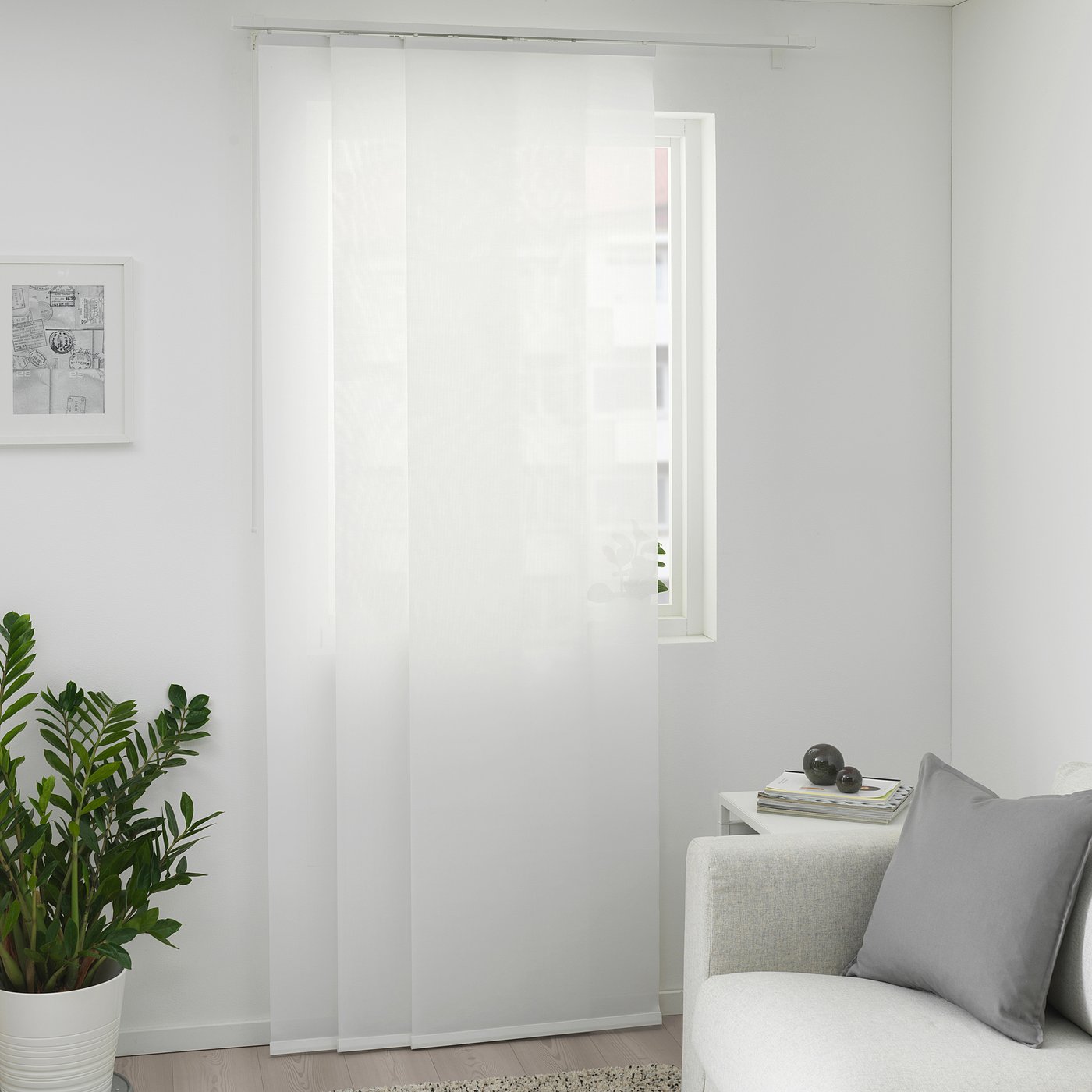 Ingjerd Schiebegardine Weiss 60x300 Cm Ikea Deutschland