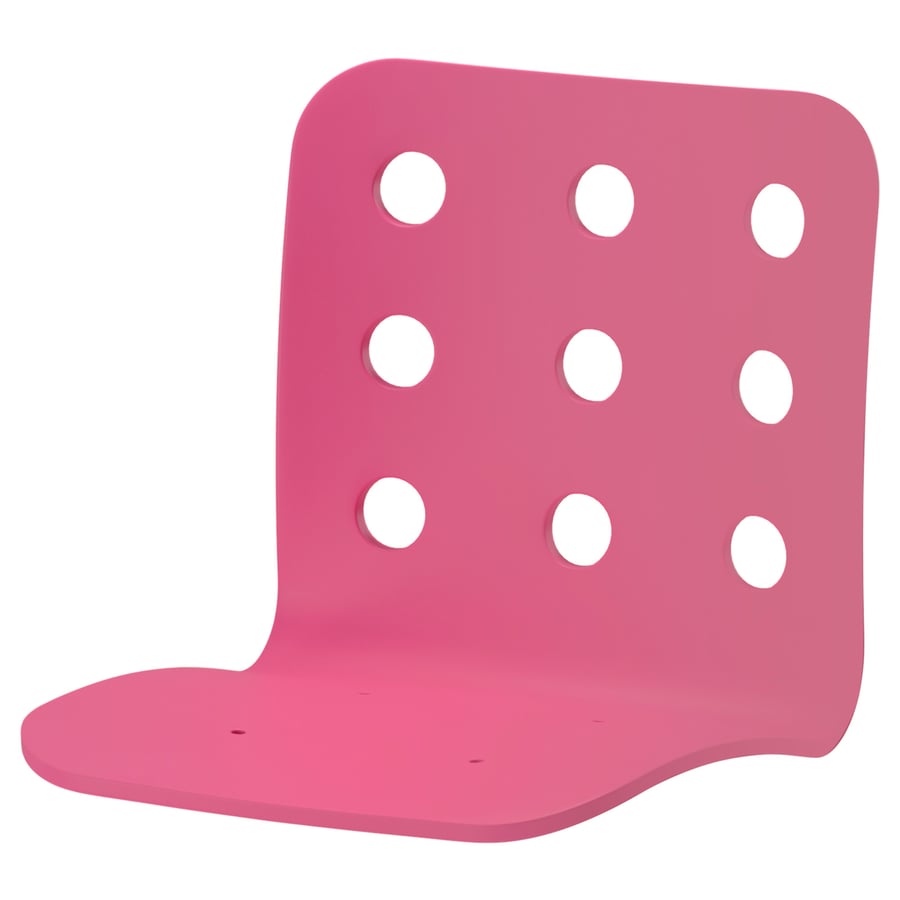 JULES Sitz für Juniorstuhl, rosa - IKEA Deutschland
