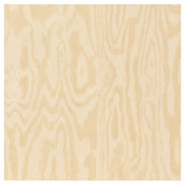 KALBÅDEN Schubladenfront aus Kiefernholz, natürliche Holzmaserung, rechteckige Form.