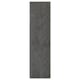 KALHYTTAN Platte, dunkelgrau, rechteckig, Laminat auf Spanplatte, schlankes, minimalistisches Design.