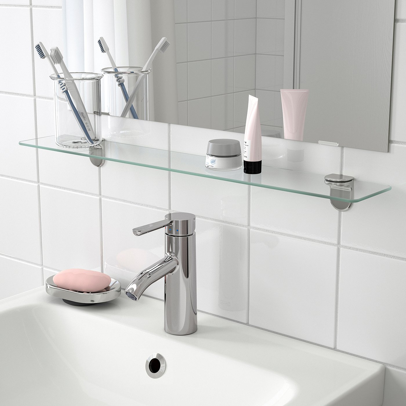 kalkgrund glasablage 62x11 cm ikea deutschland