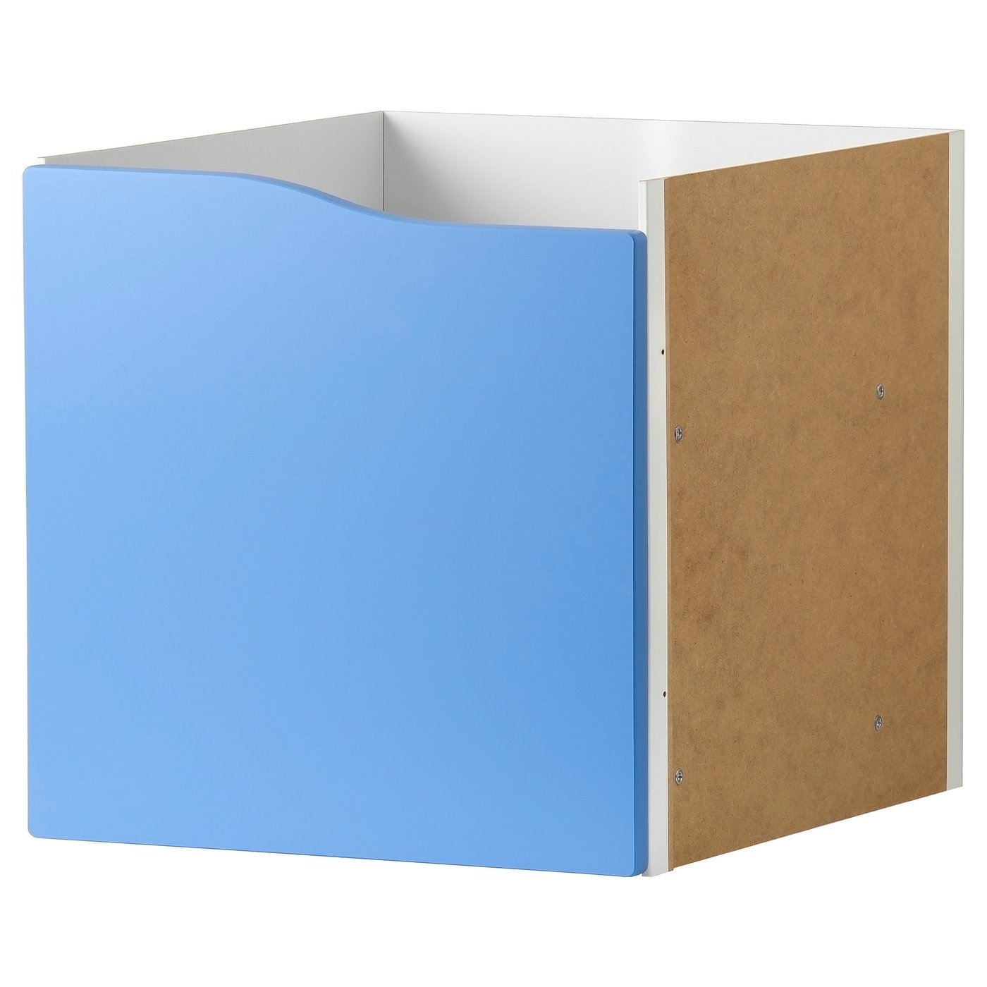 Kallax Einsatz Mit Tur Blau Ikea Deutschland