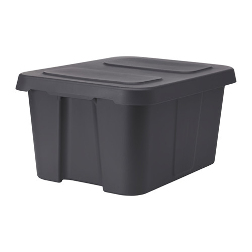 KLÄMTARE Box mit Deckel innen/außen - IKEA