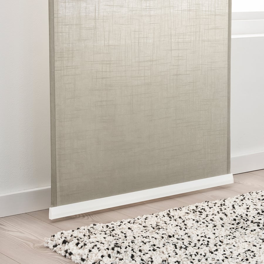 KLIPPFLY Schiebegardine, beige, 60x300 cm IKEA Deutschland